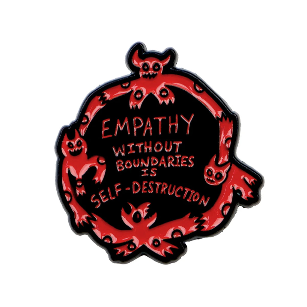 Empathy Without Boundaries Devil Pin