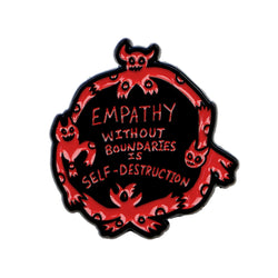 Empathy Without Boundaries Devil Pin