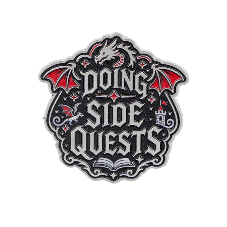 Doing Side Quests Dragon Pin