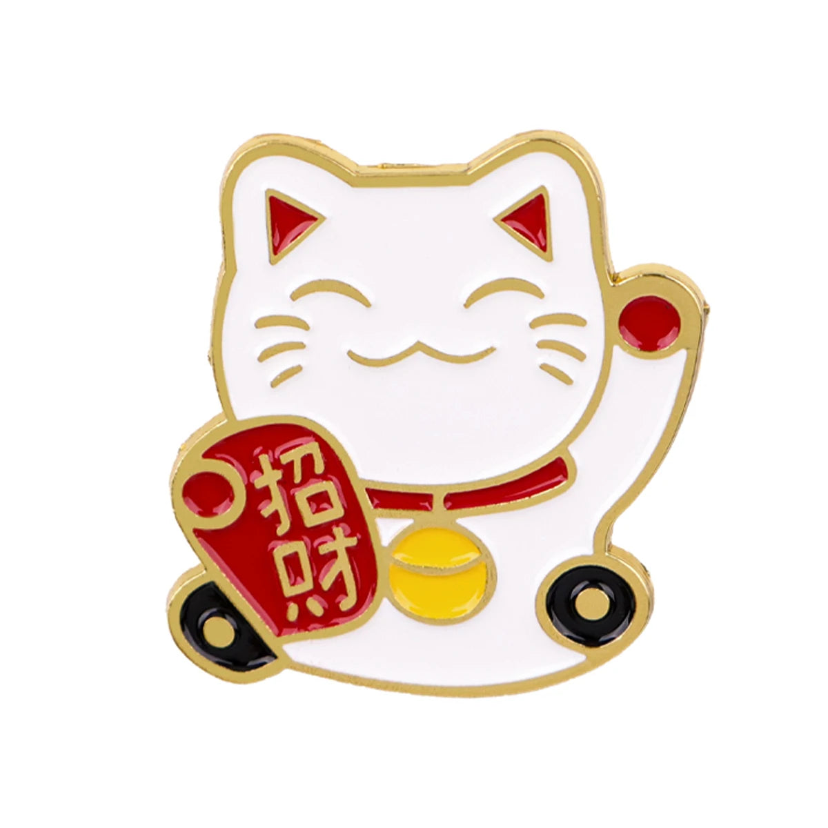 Glückskatze Maneki Neko Pin
