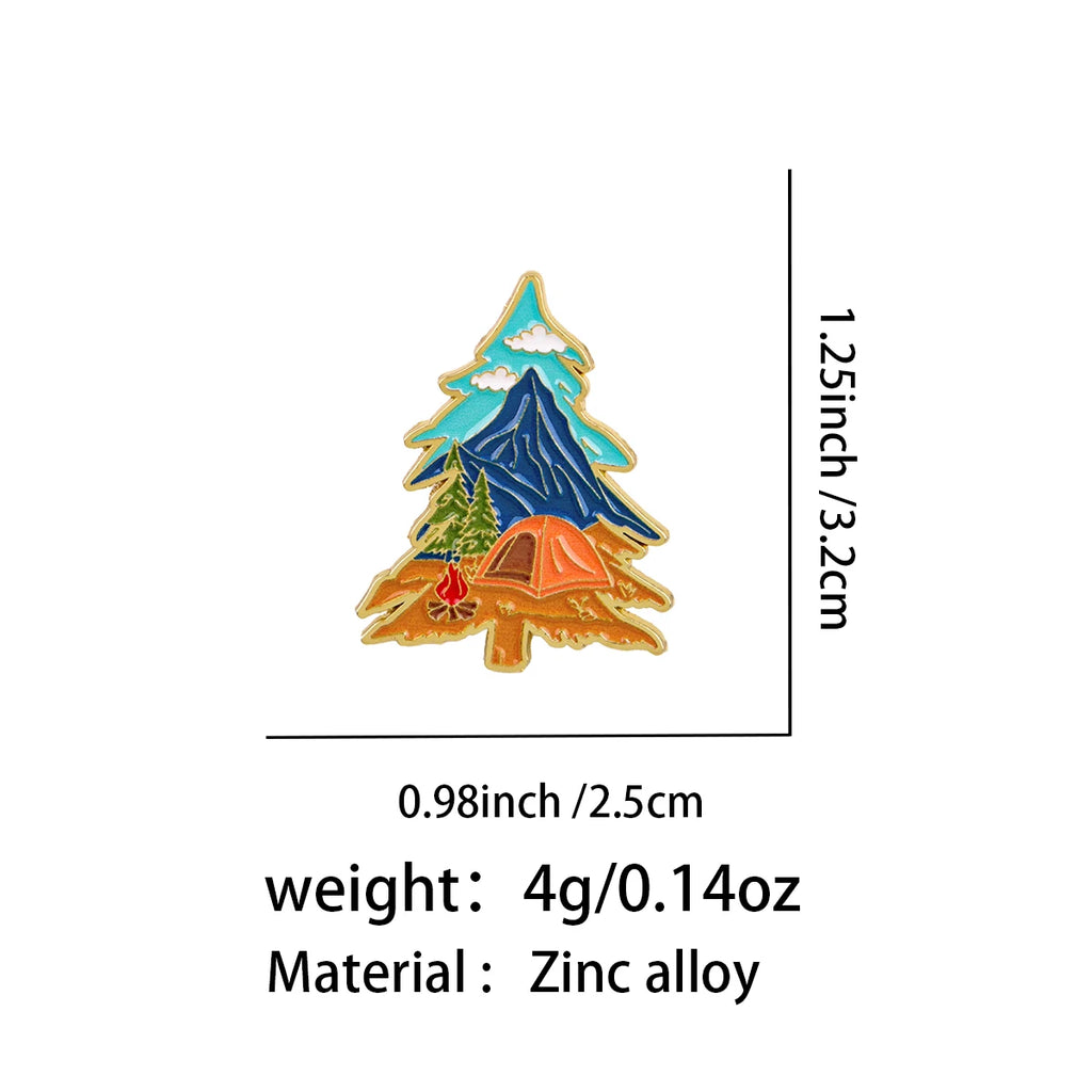 Camping Outdoor Pin