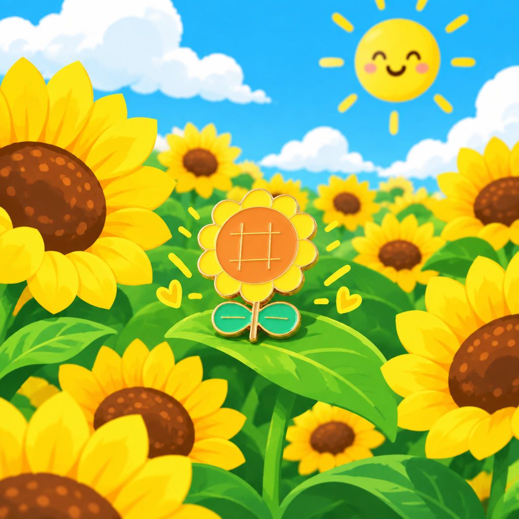 Sunflower Pin