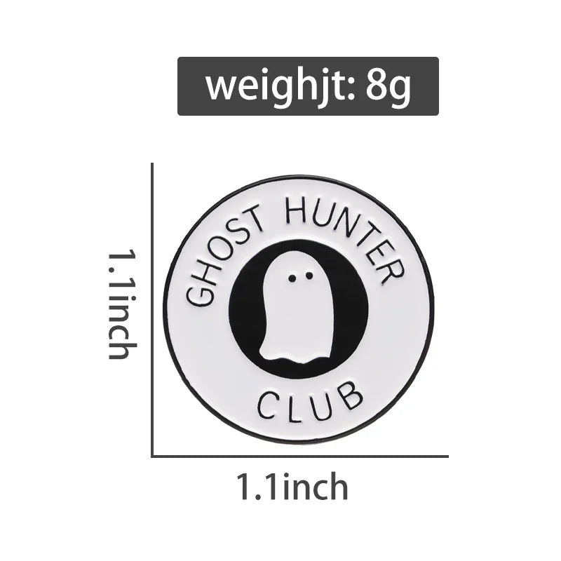 Ghost Club Pin