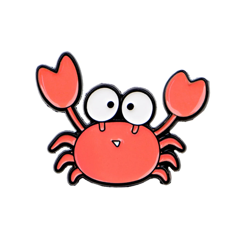Cute Crab and Octopus Pins