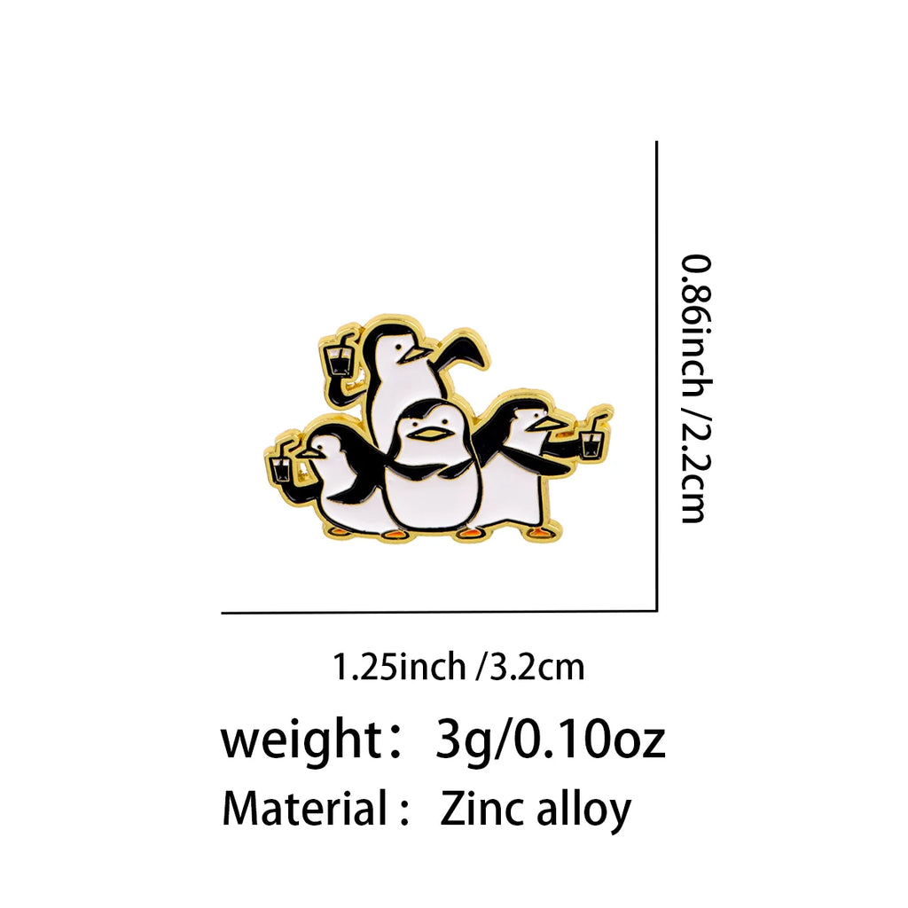 Penguins Of Madagascar Pin