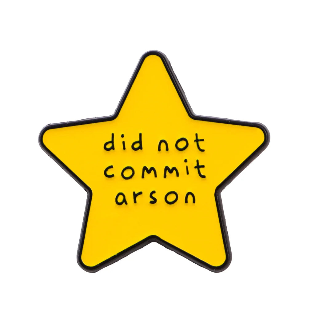 Humorous Quote Star Pin