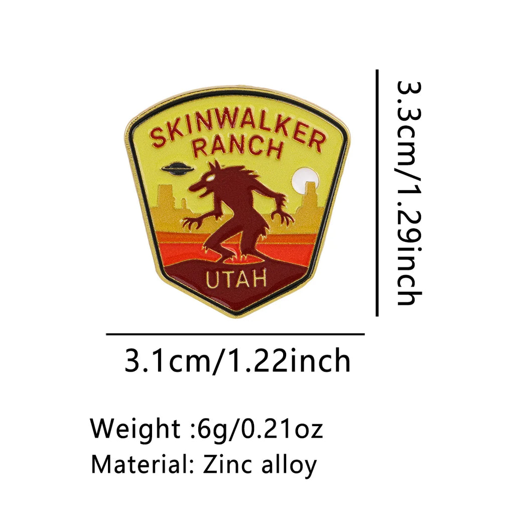 Skinwalker Ranch Utah Pin