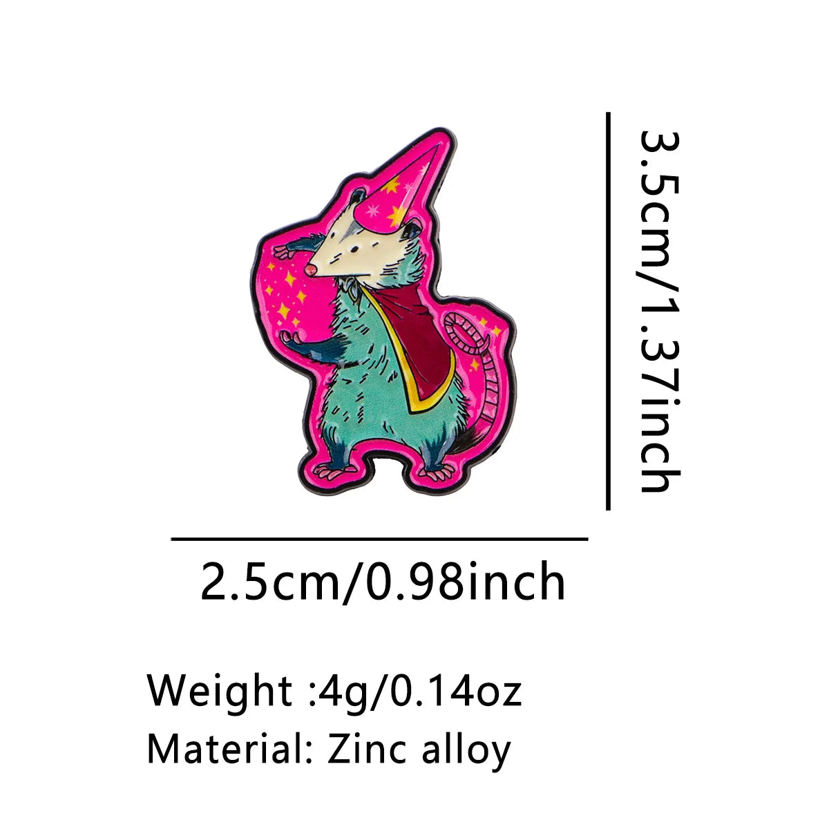 Magical Possum Pin