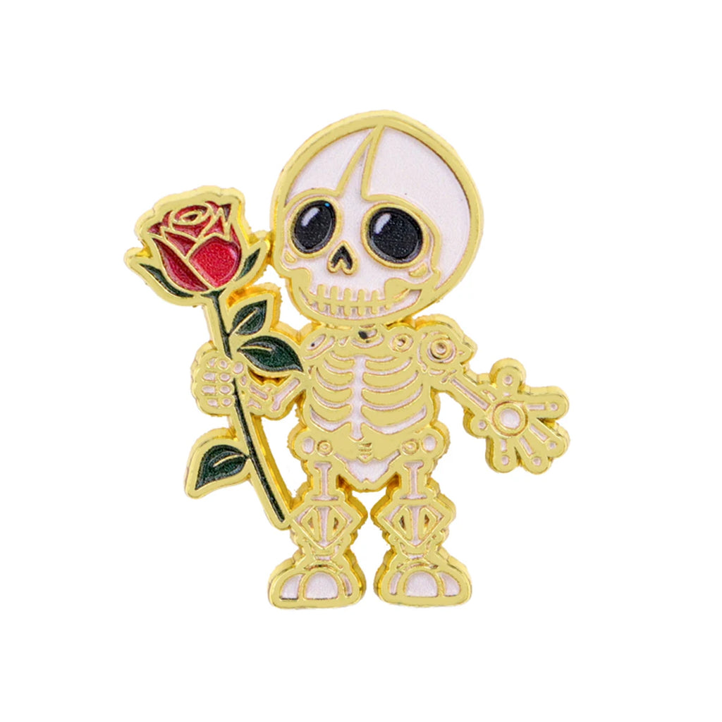 Cute Skeleton Pin Collection