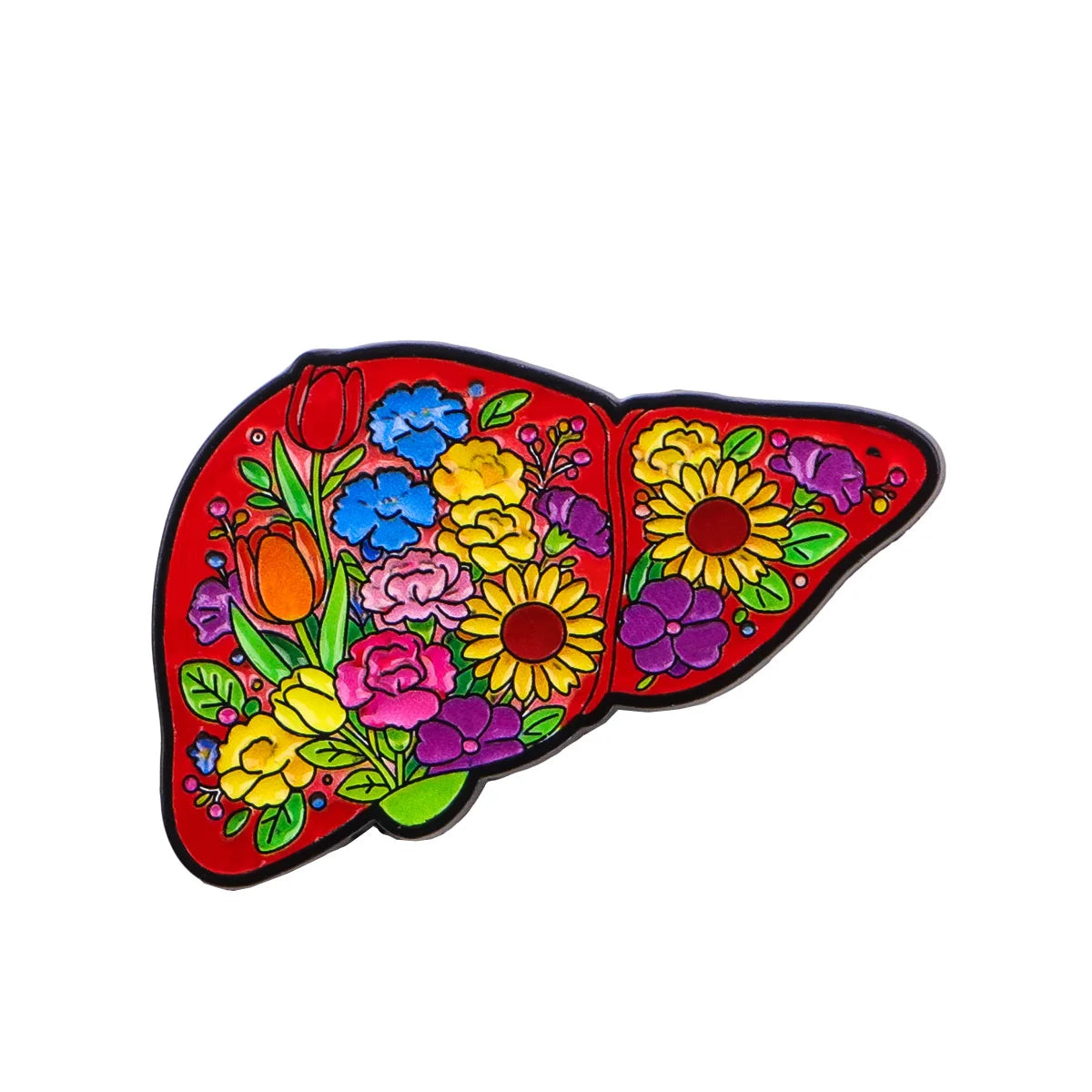 Floral Organs Pin