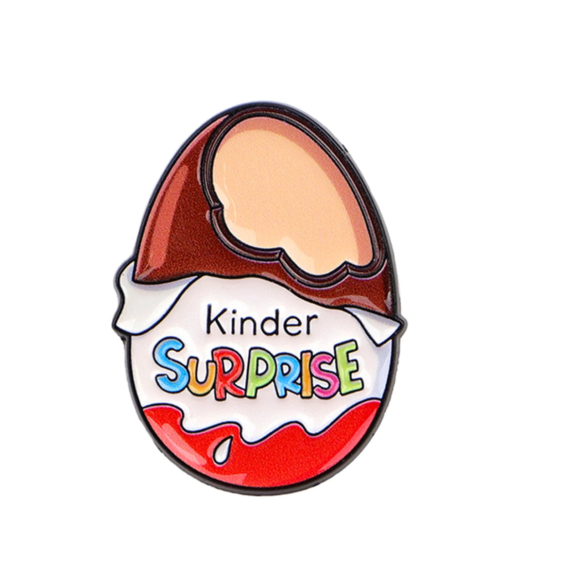 Kinder Überraschung Schokoladenei Anstecker