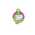 Begging Alien Pin