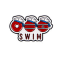 Swim Sailor Symbols Pin