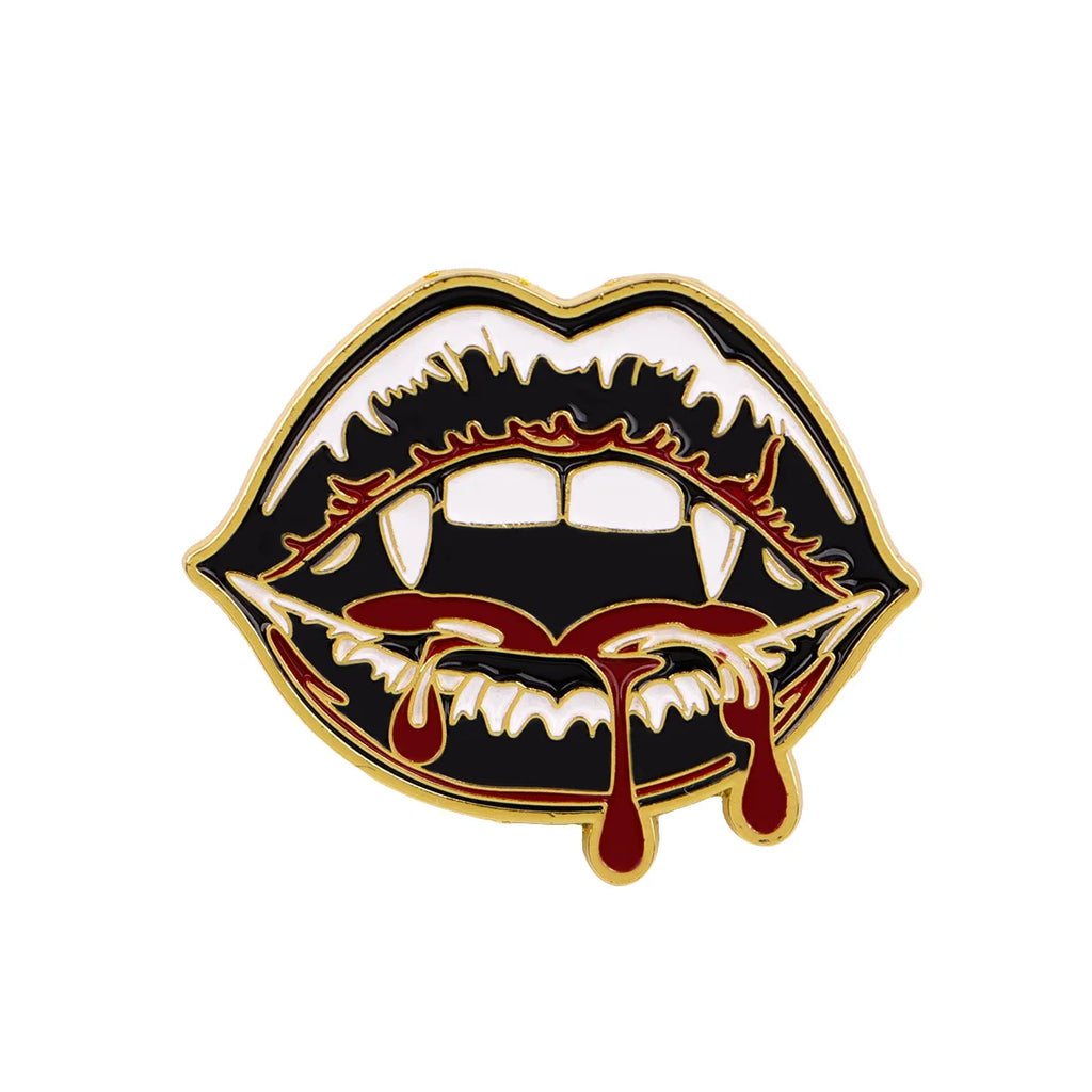 Vampire's Lips Pin