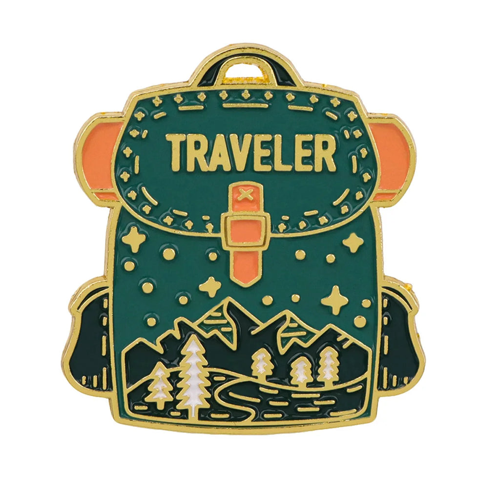 Traveler Bag Pin