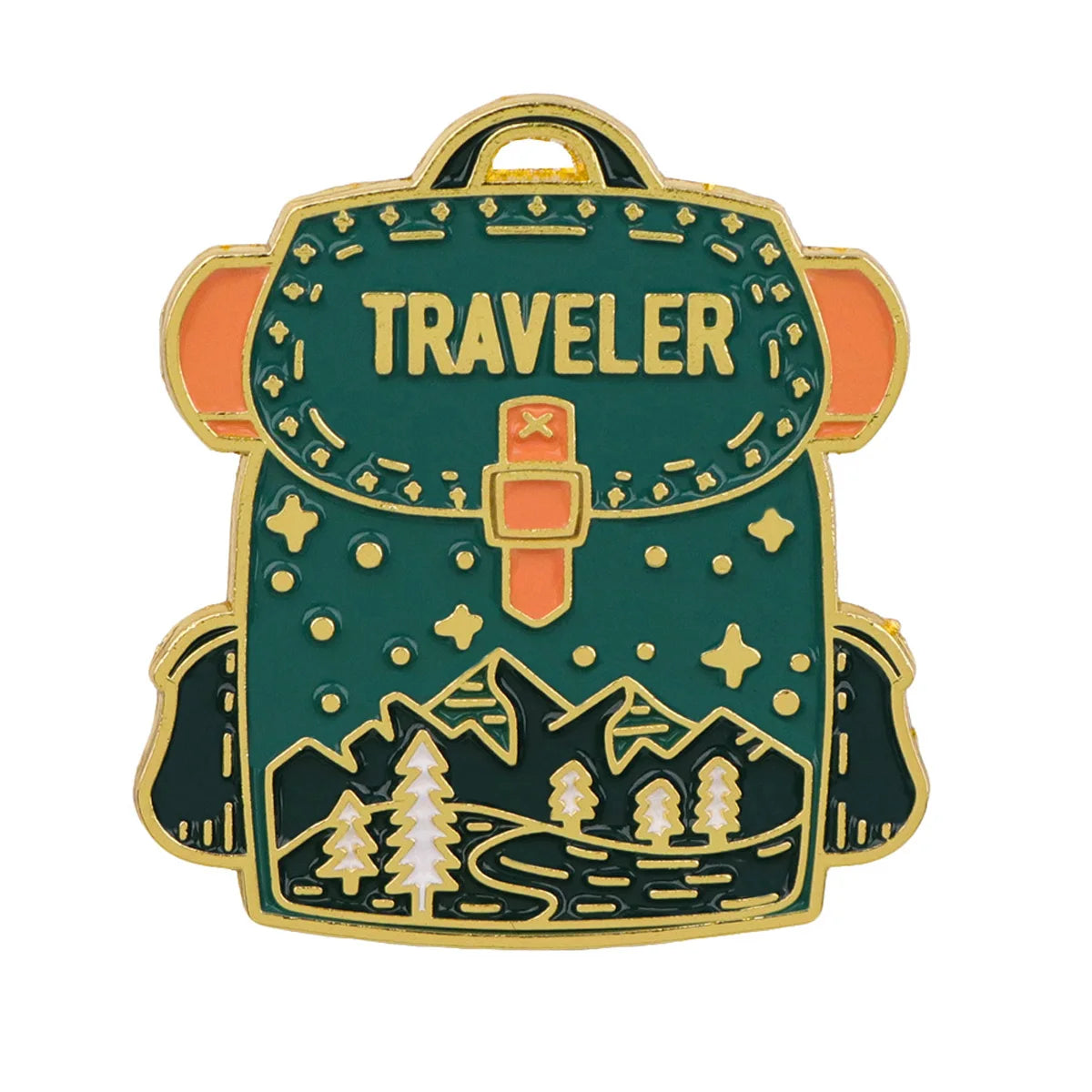 Traveler Bag Pin