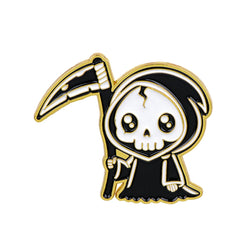 Cute Grim Reaper Pin