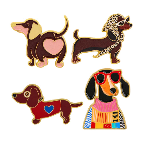 Cool Dachshund Pin