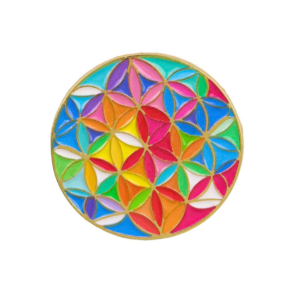 Flower of Life Pin