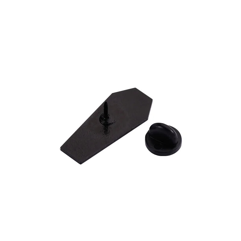 Rock Band Coffin Pin