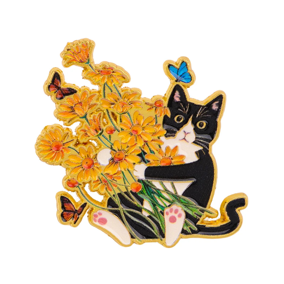 Flowers Theme Pin