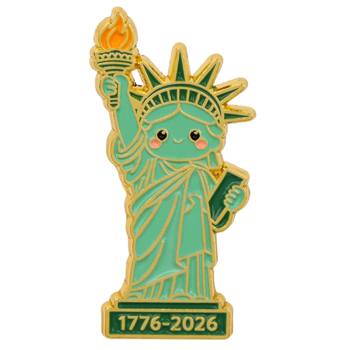 1776-2026 Lady liberty Pin