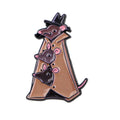 Three Mice in a Trench Coat Pin