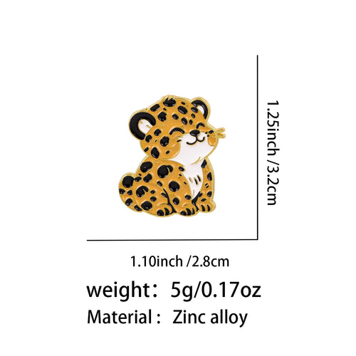 Leopard Cub Pin