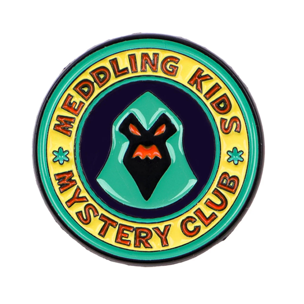 Meddling Kids Mystery Club Pin