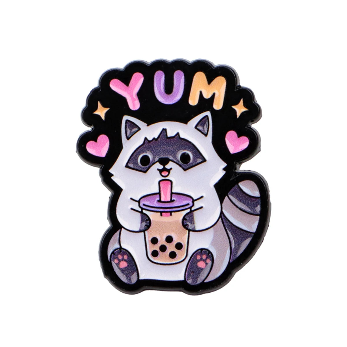 Cute Raccoon Activity Pins