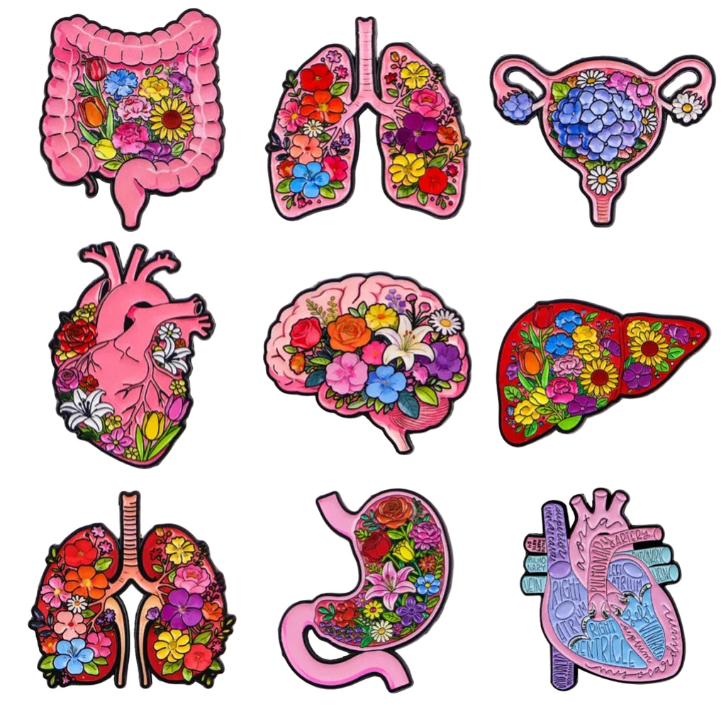 Floral Organs Pin