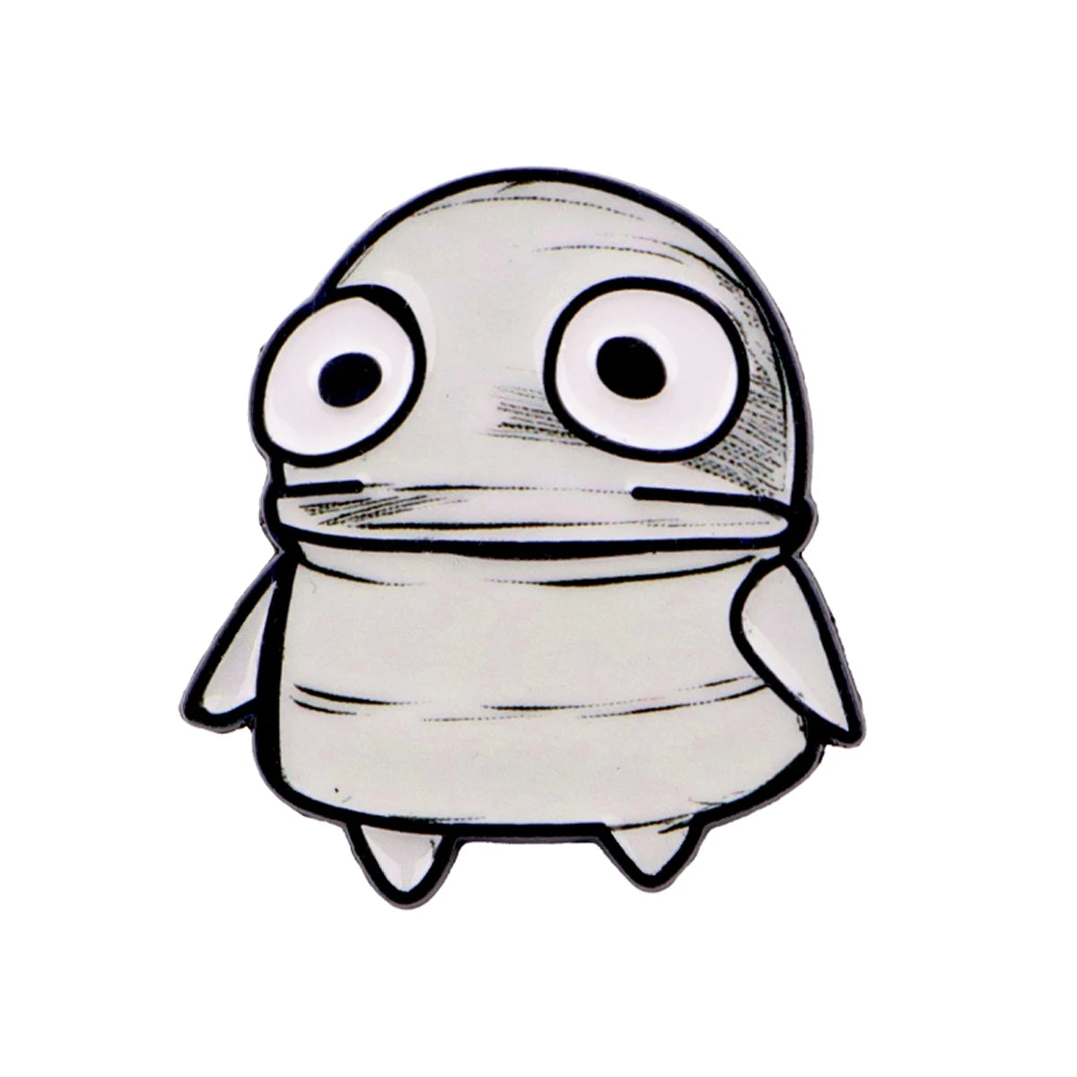 Wide-Eyed Little Robot Pin