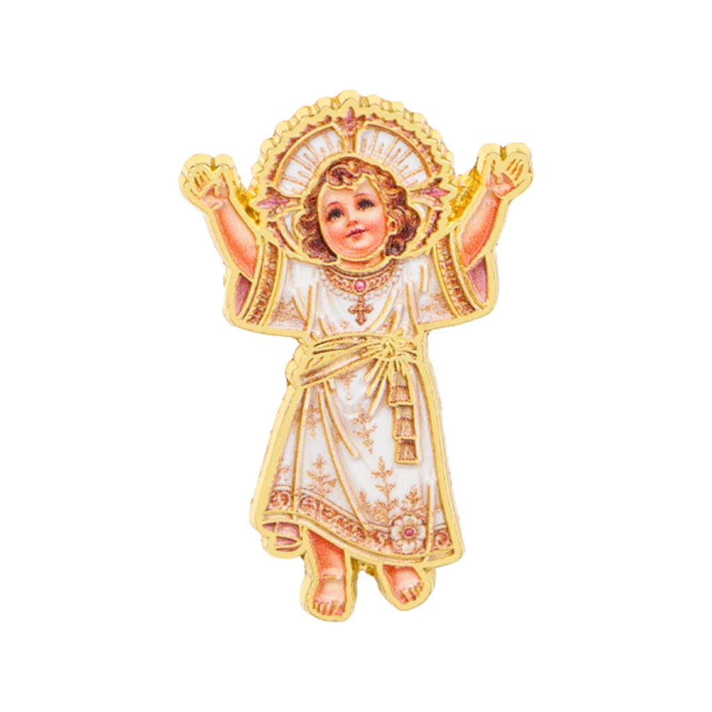 Child Jesus Devotional Pin