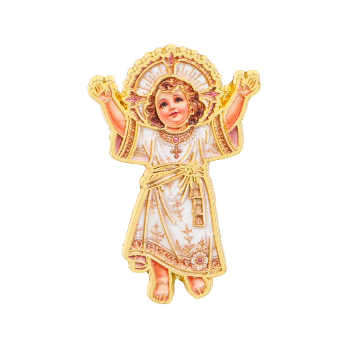 Child Jesus Devotional Pin