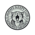 Always Sleepy Club Honored Member Cat Pin