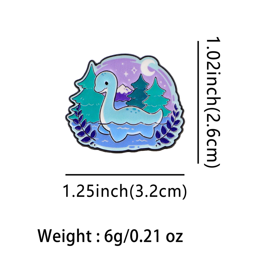Mondscheinsee-Monster-Pin
