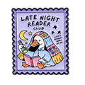 Late Night Reader Club Goose Pin