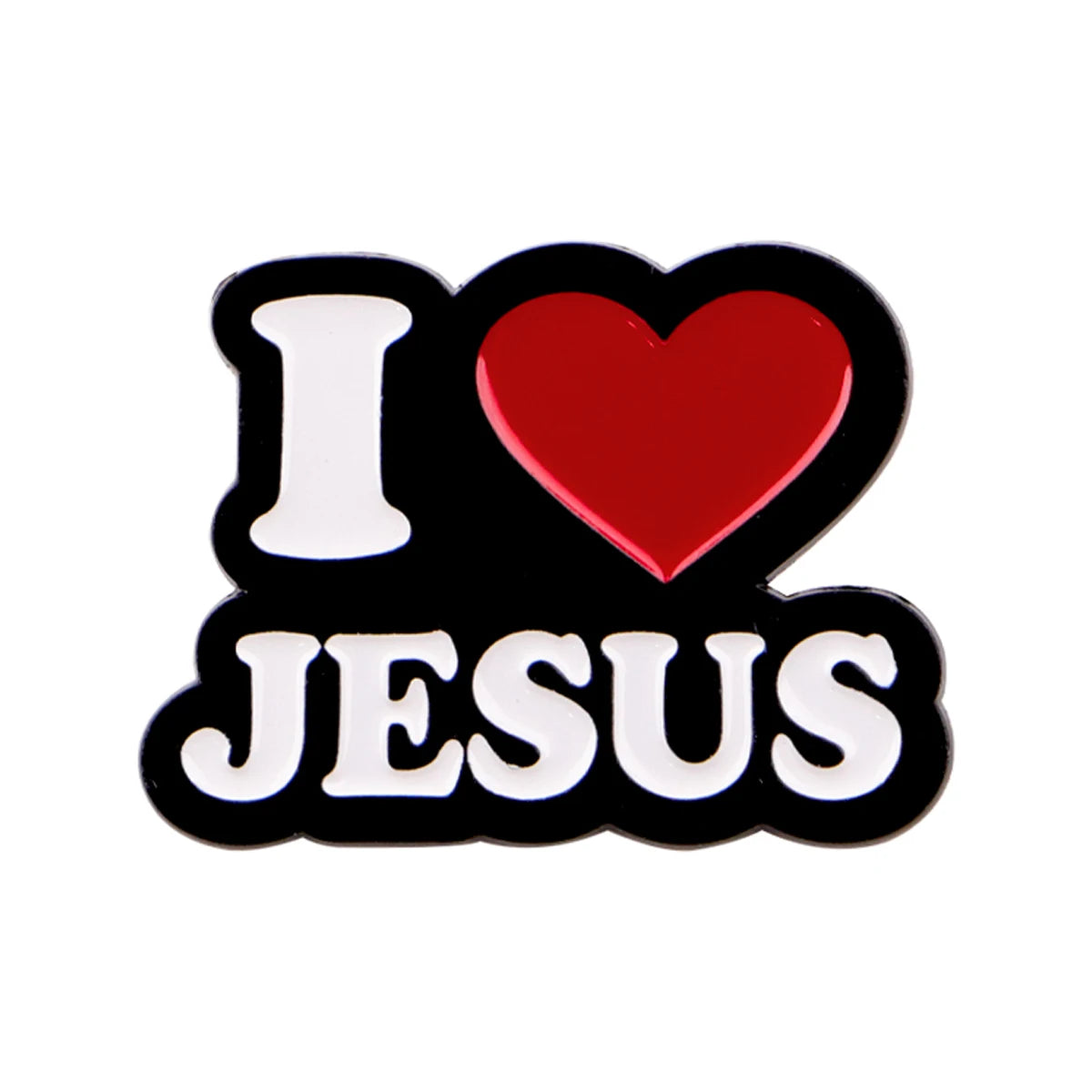 I LOVE JESUS Pin