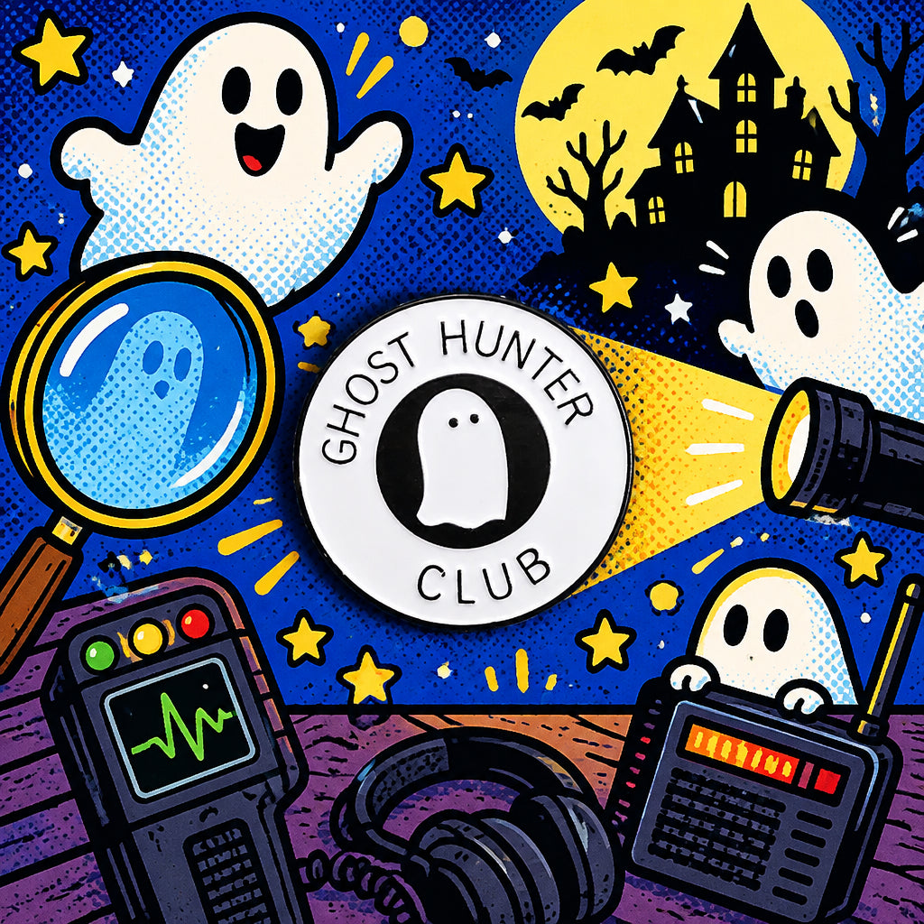 Ghost Club Pin