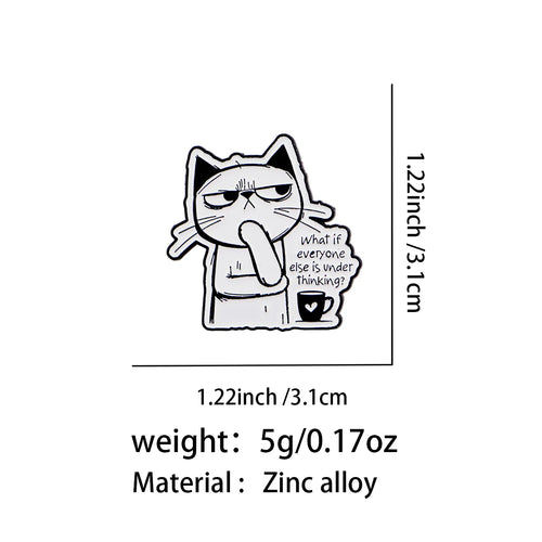 What if everyone else is underthinking? Cat Pin