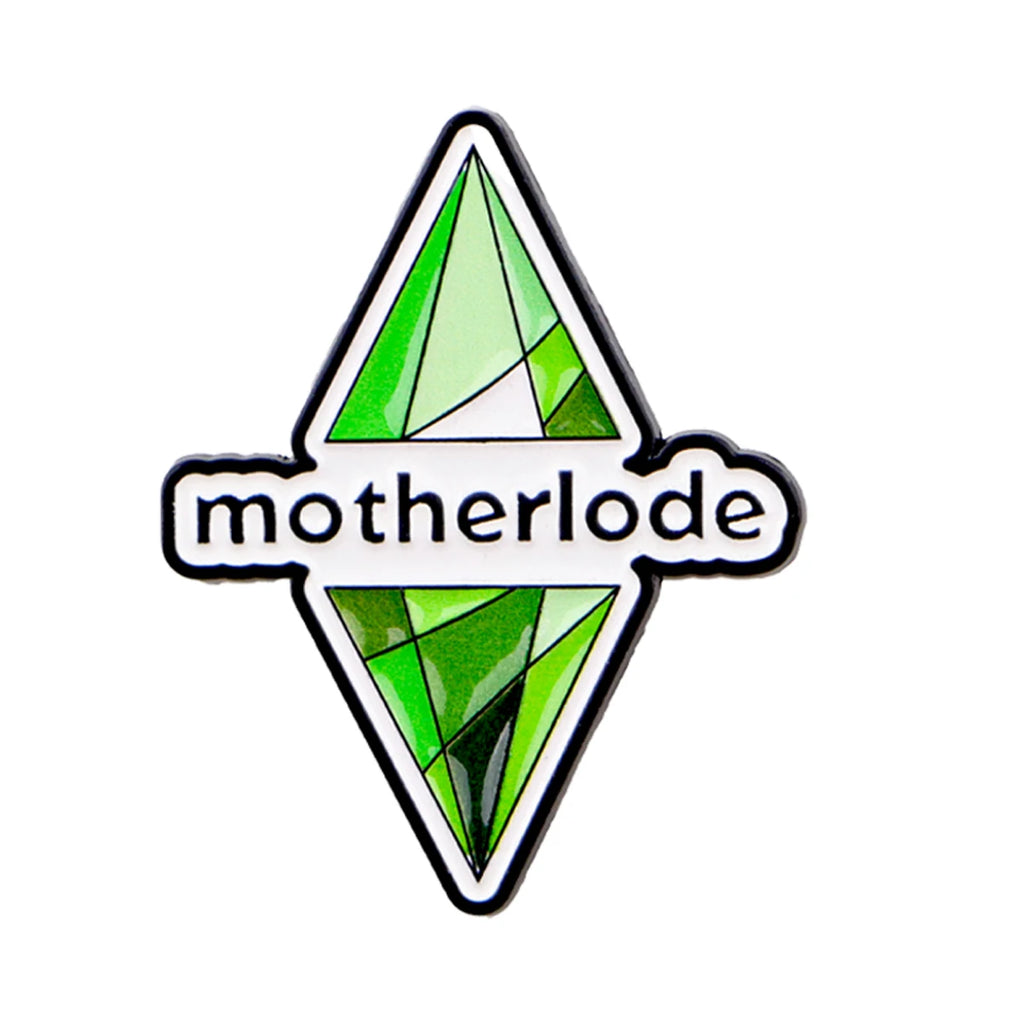 Motherlode Green Plumbob Pin
