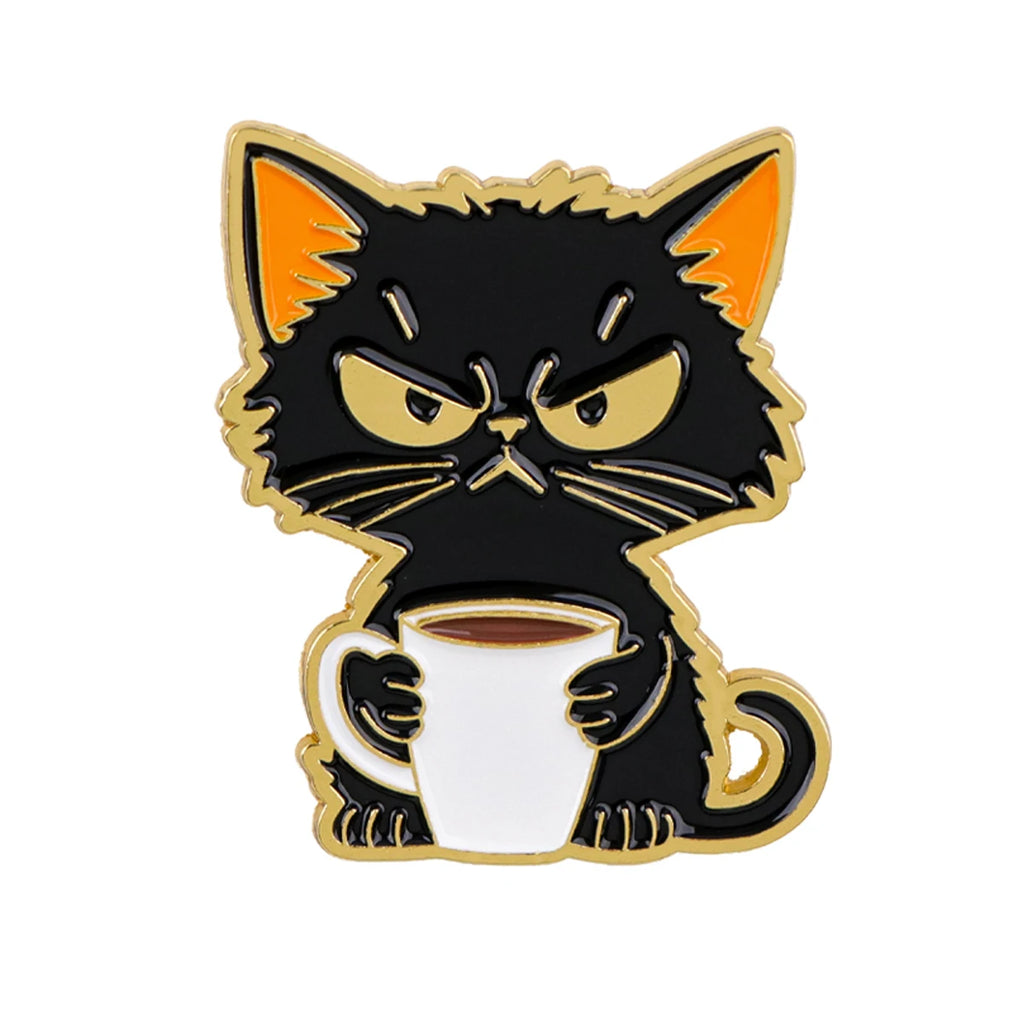 Grumpy Cat Coffee Pin
