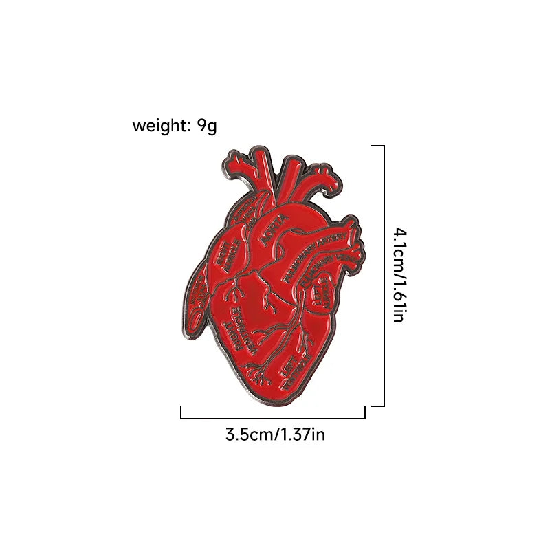 Anatomy Organs Pin
