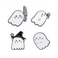 Cute White Ghost Pins