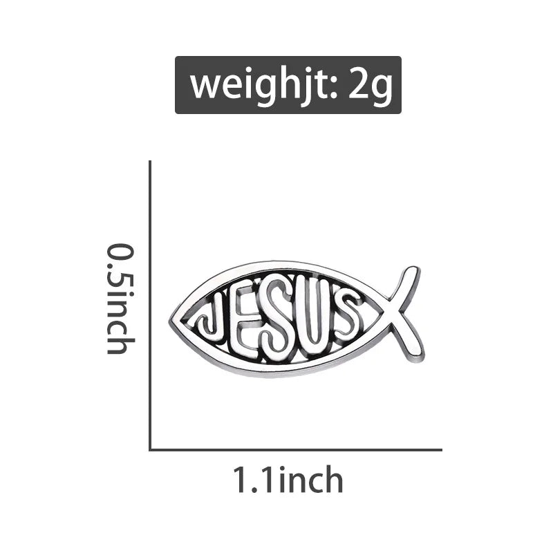 Jesus Fish Pin