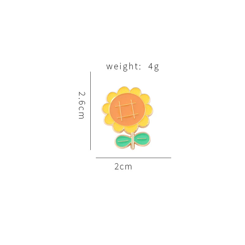 Sunflower Pin