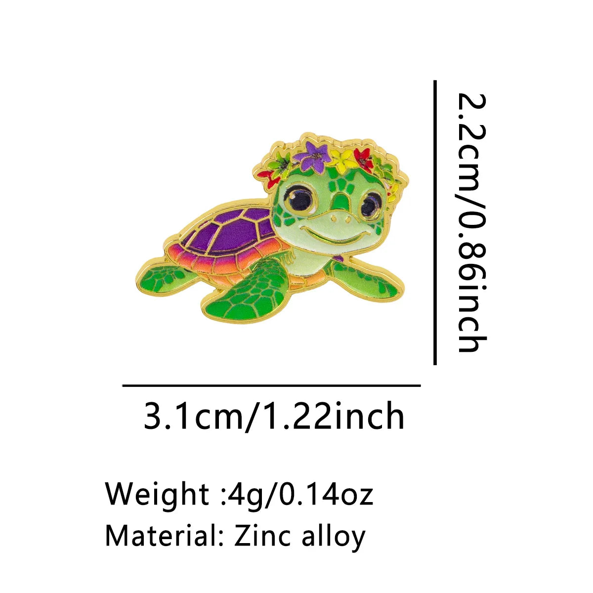 Cute Sea Turtle Pin