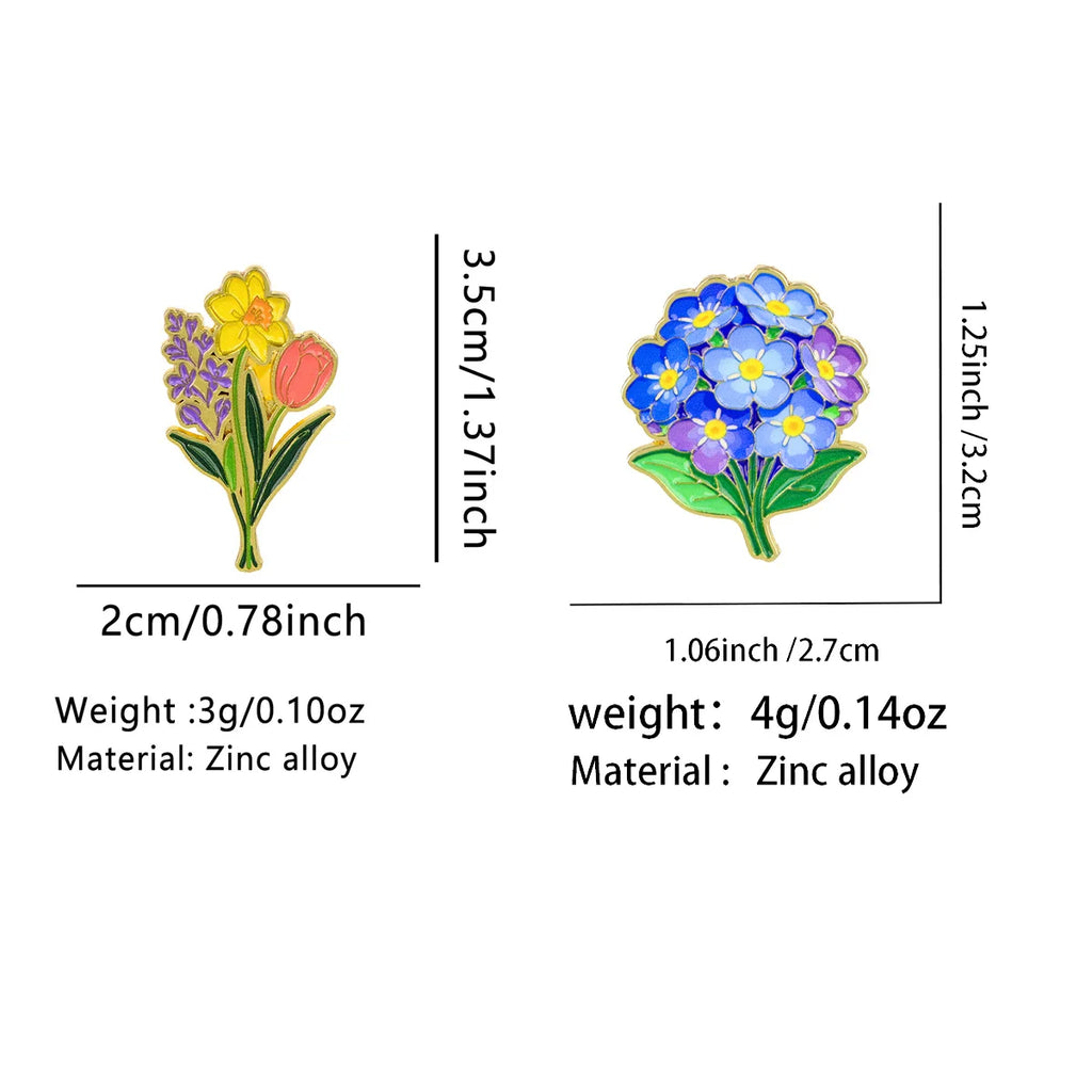 Flowers Theme Pin
