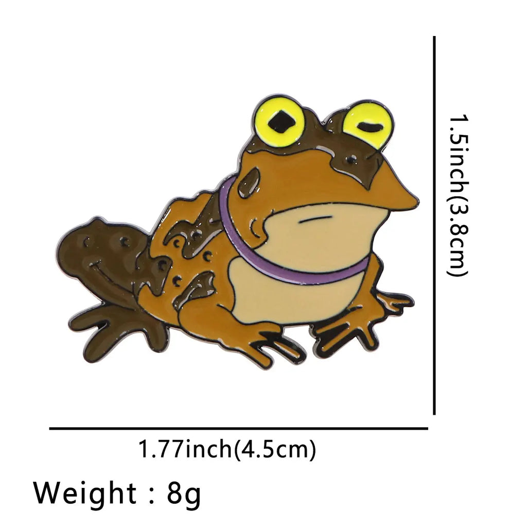 Cute Robot and Toad Pins