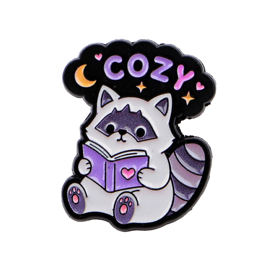 Cute Raccoon Activity Pins